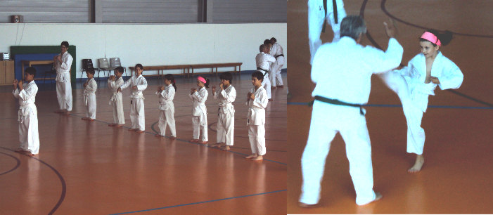 Pequenos guerreiros concentrados no seu trabalho Pequenos guerreiros concentrados no seu trabalho